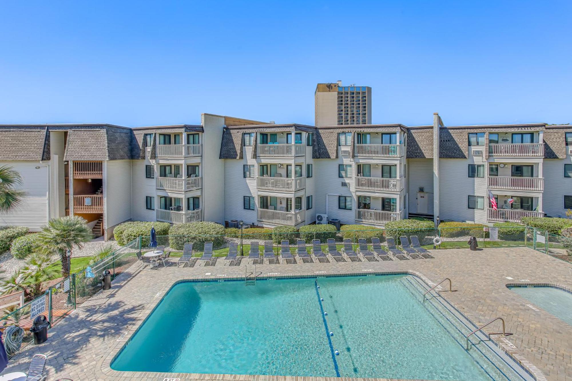 Beachfront Resort Condo With Pool View And Balcony! Myrtle Beach Exterior foto